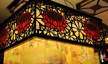 【吊灯装修】超赞中式风格客厅吊灯装修效果图