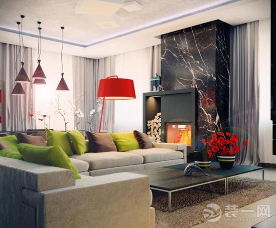 客厅吊顶装修效果图欣赏2015 _装修图库