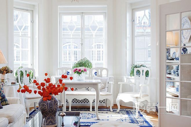 纯白乡村美家设计 带你感受带点清新气味的浪漫