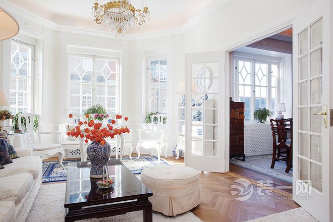 纯白乡村美家设计 带你感受带点清新气味的浪漫