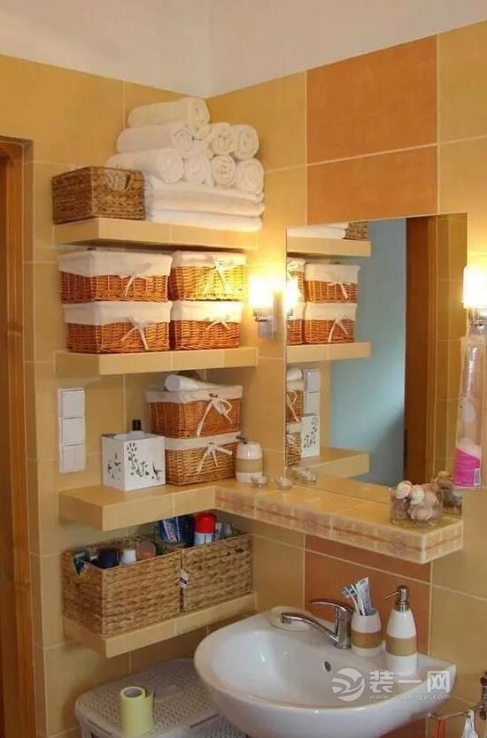 史上最全卫生间收纳宝典 这才叫见缝插针的设计