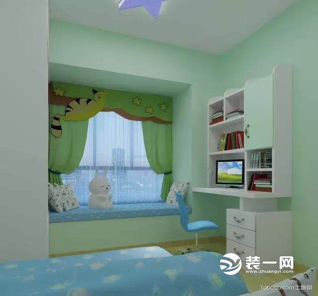 儿童房怎样设计才抢眼,这些小飘窗才是孩子们的真爱!