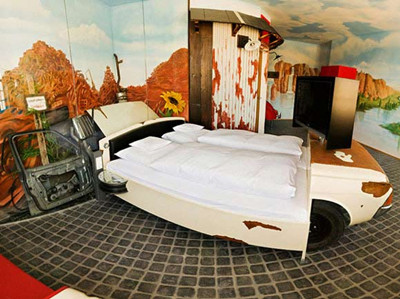 从这里看Hotel的接待处其实和其他旅馆并没有很大的不