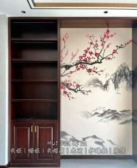 湘潭市定制实木家具厂,实木书柜,酒吧台订做品质肯定