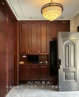 衡山别墅实木家具环保,实木衣柜,餐边柜定制欧美家具