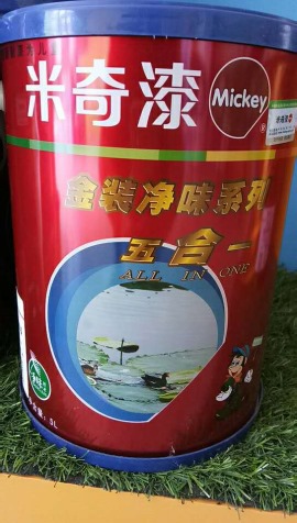 米奇漆  金装净味五合一