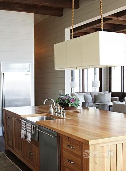 厨房环岛装修如何设计有规律可循哦