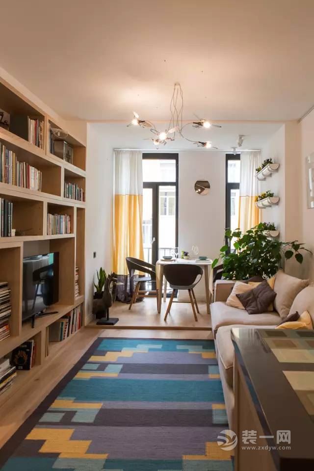 餐厅设计清新有趣 东莞75平米宜家风格装修花了8.5万