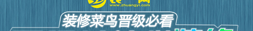 装修菜鸟晋级必看